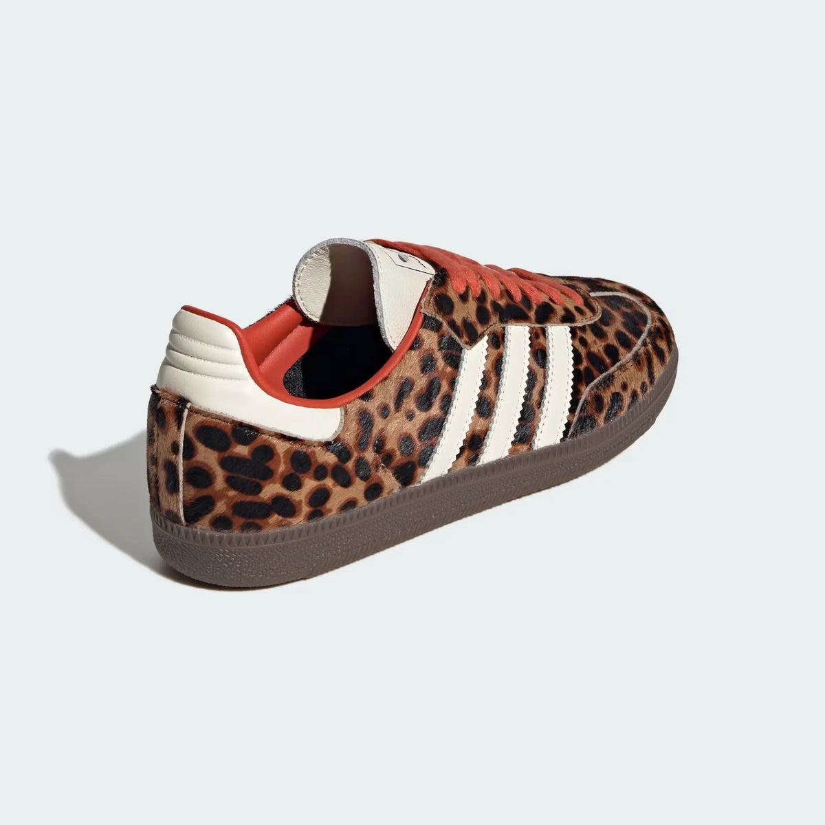 AD Samba Women's Red Leopard Sneakers