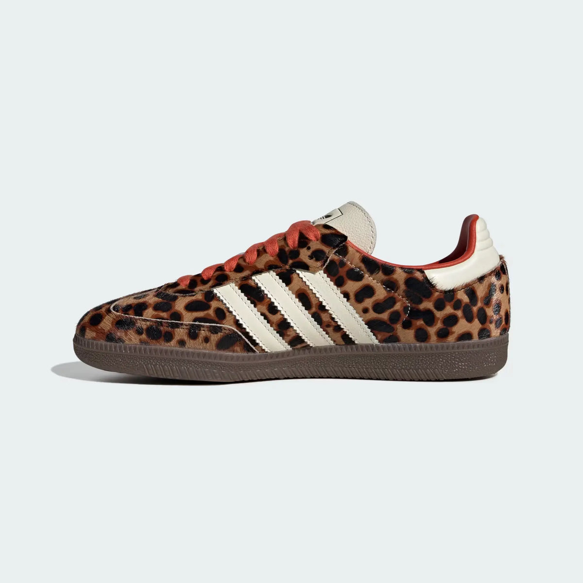 AD Samba Women's Red Leopard Sneakers