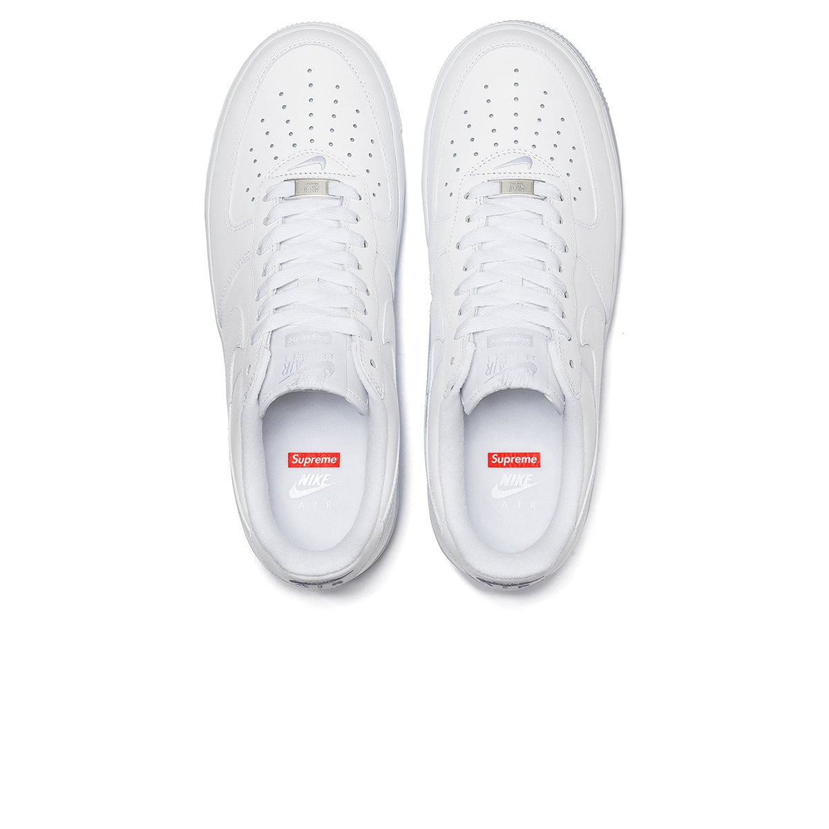 Supreme Air Force 1 Low White Box Logo